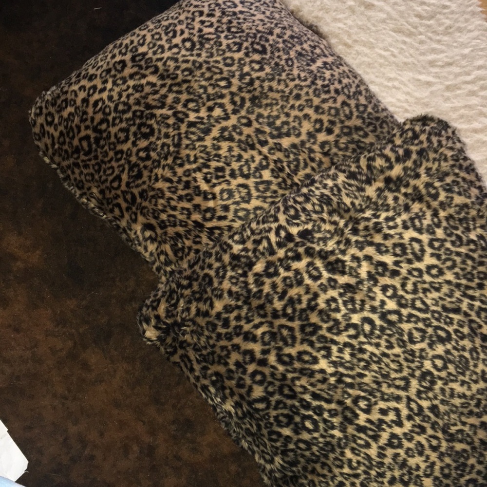 Set Of 2 Cheetah Pillows